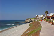 Stroll along Las Gaviotas Promenade